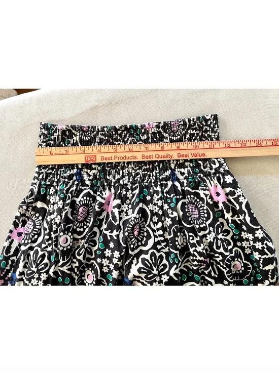 MARINE LAYER Corinne Tence/ Linen Smocked Waist Maxi Skirt - S - Picture 8 of 10